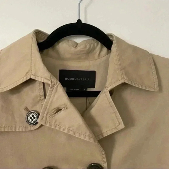 BCBG MAXAZRIA Alexandra trench coat Size small - Picture 8 of 9